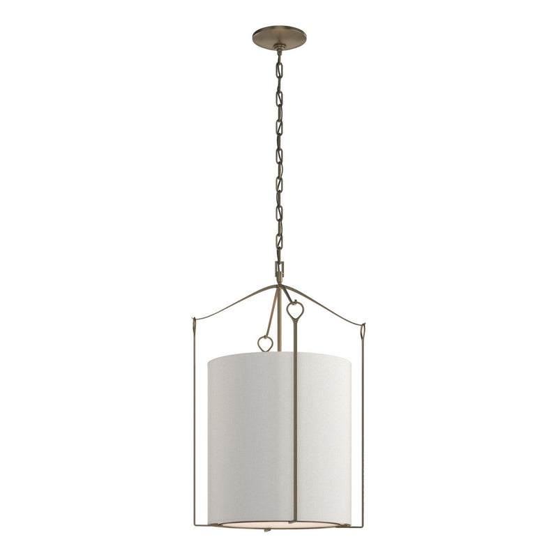 Hubbardton Forge - 104260-SKT-84-SE1509 - Three Light Pendant - Bow - Soft Gold