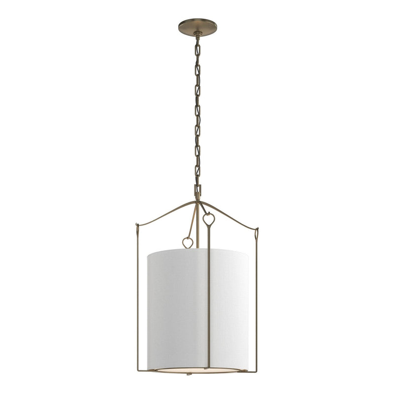 Hubbardton Forge - 104260-SKT-84-SF1509 - Three Light Pendant - Bow - Soft Gold