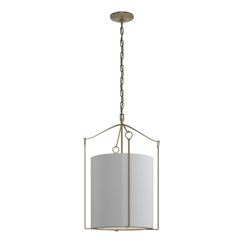 Hubbardton Forge - 104260-SKT-84-SJ1509 - Three Light Pendant - Bow - Soft Gold