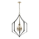 Hubbardton Forge - 105025-SKT-84-10 - Seven Light Chandelier - Carousel - Soft Gold