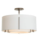Hubbardton Forge - 126503-SKT-07-SF1590-SF2290 - Three Light Semi-Flush Mount - Exos - Dark Smoke