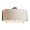 Hubbardton Forge - 126505-SKT-07-SF2290-SE2899 - Three Light Semi-Flush Mount - Exos - Dark Smoke