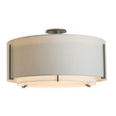 Hubbardton Forge - 126505-SKT-07-SF2290-SJ2899 - Three Light Semi-Flush Mount - Exos - Dark Smoke