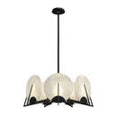 Hubbardton Forge - 131059-SKT-MULT-89-AR - Seven Light Pendant - Callisto - Ink
