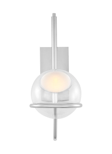 Visual Comfort Modern - 700WSCRBY18N-LED927 - LED Wall Sconce - Crosby - Polished Nickel