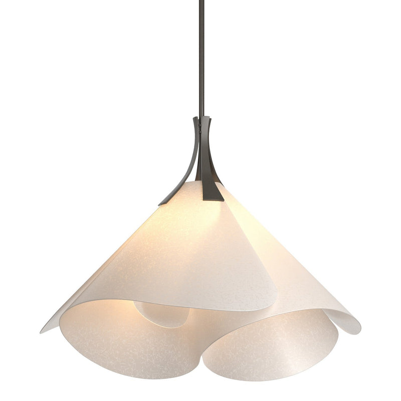 Hubbardton Forge - 134503-SKT-MULT-07-SH1990 - One Light Pendant - Mobius - Dark Smoke