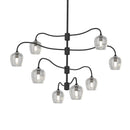Hubbardton Forge - 136359-SKT-MULT-10-YL0709 - Eight Light Pendant - Ume - Black