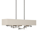 Hubbardton Forge - 137670-SKT-STND-07-SE4298 - Four Light Pendant - Cavaletti - Dark Smoke