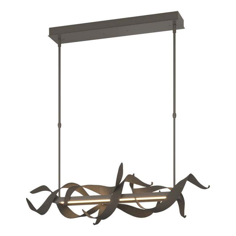 Hubbardton Forge - 137687-LED-STND-07 - LED Pendant - Folio - Dark Smoke