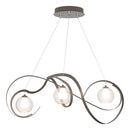 Hubbardton Forge - 137835-SKT-STND-07-ZU0548 - Three Light Pendant - Karma - Dark Smoke