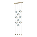 Hubbardton Forge - 139057-LED-STND-84-YL0668 - LED Pendant - Abacus - Soft Gold