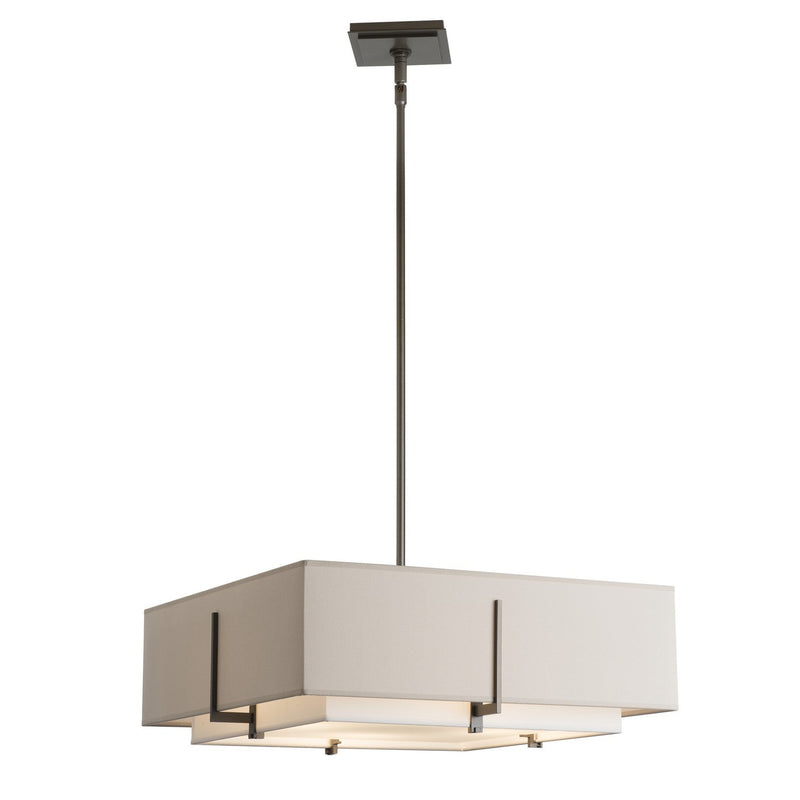 Hubbardton Forge - 139630-SKT-MULT-07-SF1605-SE2012 - Four Light Pendant - Exos - Dark Smoke