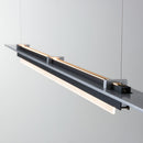 Hubbardton Forge - 139920-LED-STND-10-82 - LED Pendant - Plank - Black