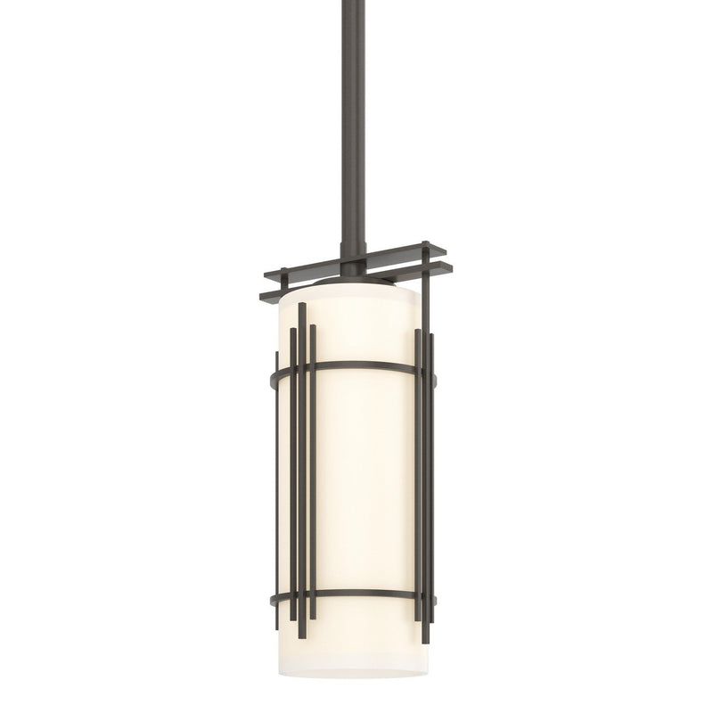 Hubbardton Forge - 183550-SKT-MULT-07-GG0118 - One Light Mini Pendant - Paralline - Dark Smoke