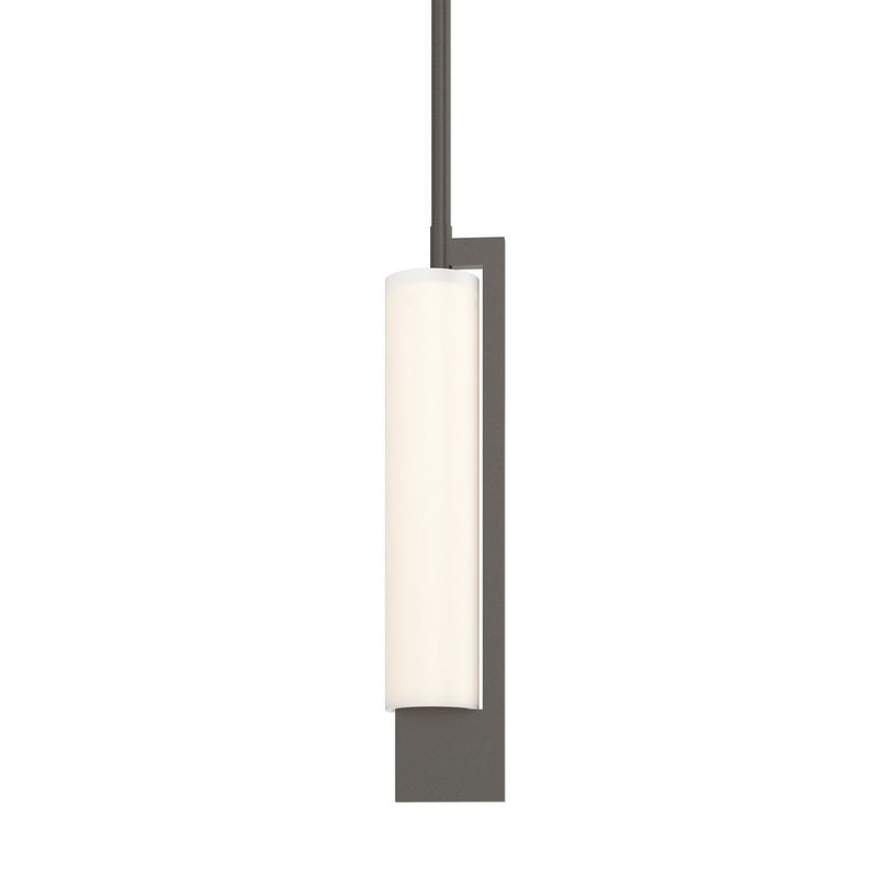 Hubbardton Forge - 186400-SKT-MULT-07-GG0186 - One Light Mini Pendant - Axis - Dark Smoke