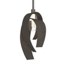 Hubbardton Forge - 186530-SKT-MULT-07-YE0377 - One Light Mini Pendant - Corona - Dark Smoke