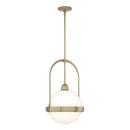 Hubbardton Forge - 187460-SKT-MULT-84-GG0605 - One Light Mini Pendant - Atlas - Soft Gold