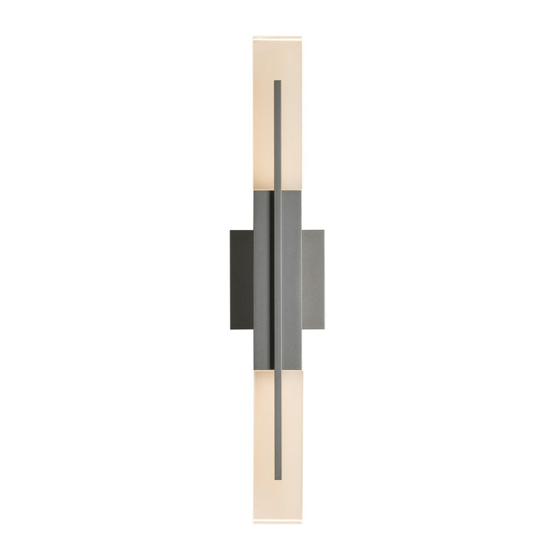 Hubbardton Forge - 302610-SKT-77-ZM0627 - Two Light Outdoor Wall Sconce - Centre - Coastal Dark Smoke