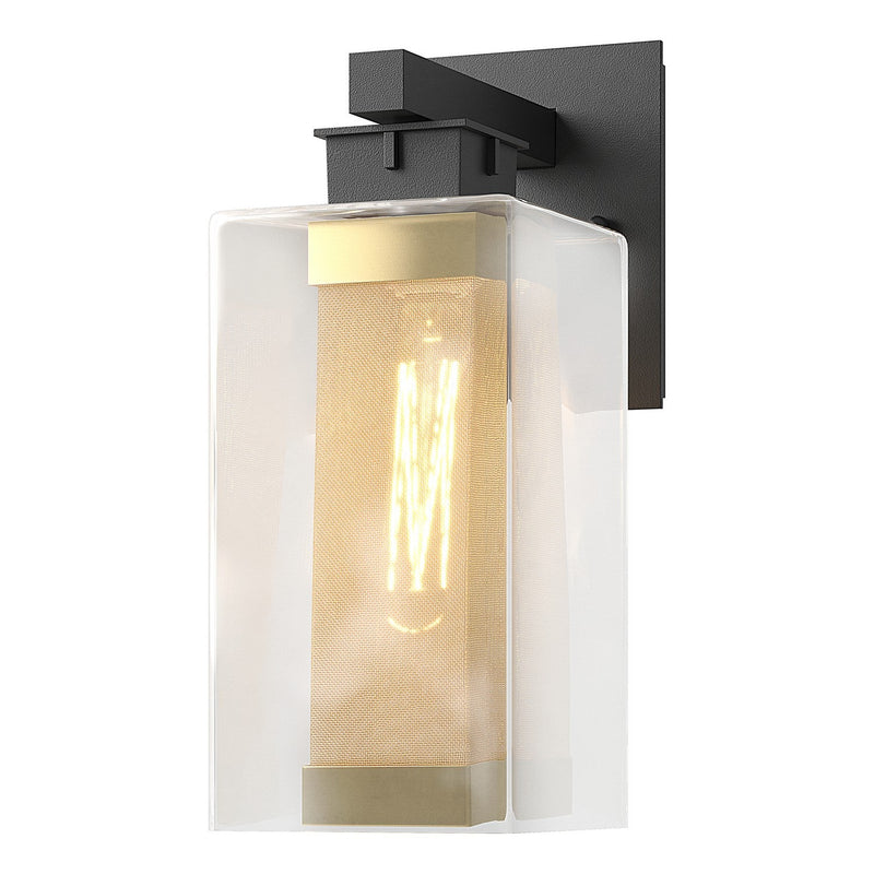 Hubbardton Forge - 304852-SKT-80-70-ZM0093 - One Light Outdoor Wall Sconce - Polaris - Coastal Black