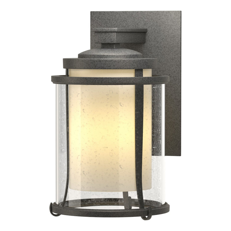 Hubbardton Forge - 305605-SKT-20-ZS0296 - One Light Outdoor Wall Sconce - Meridian - Coastal Natural Iron