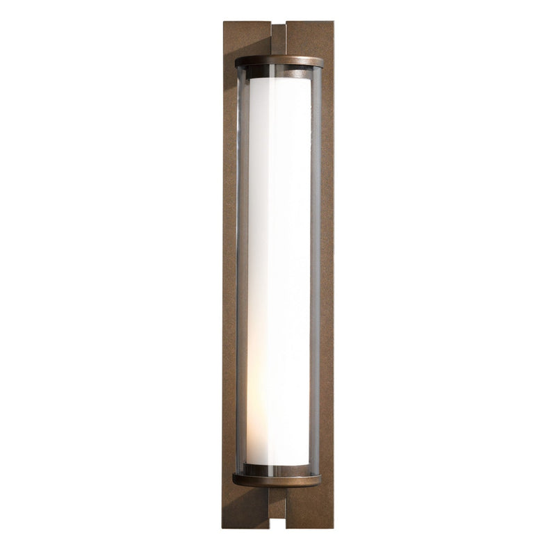 Hubbardton Forge - 306455-SKT-75-ZM0390 - One Light Outdoor Wall Sconce - Fuse - Coastal Bronze