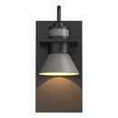 Hubbardton Forge - 307716-SKT-80-78 - One Light Outdoor Wall Sconce - Erlenmeyer - Coastal Black
