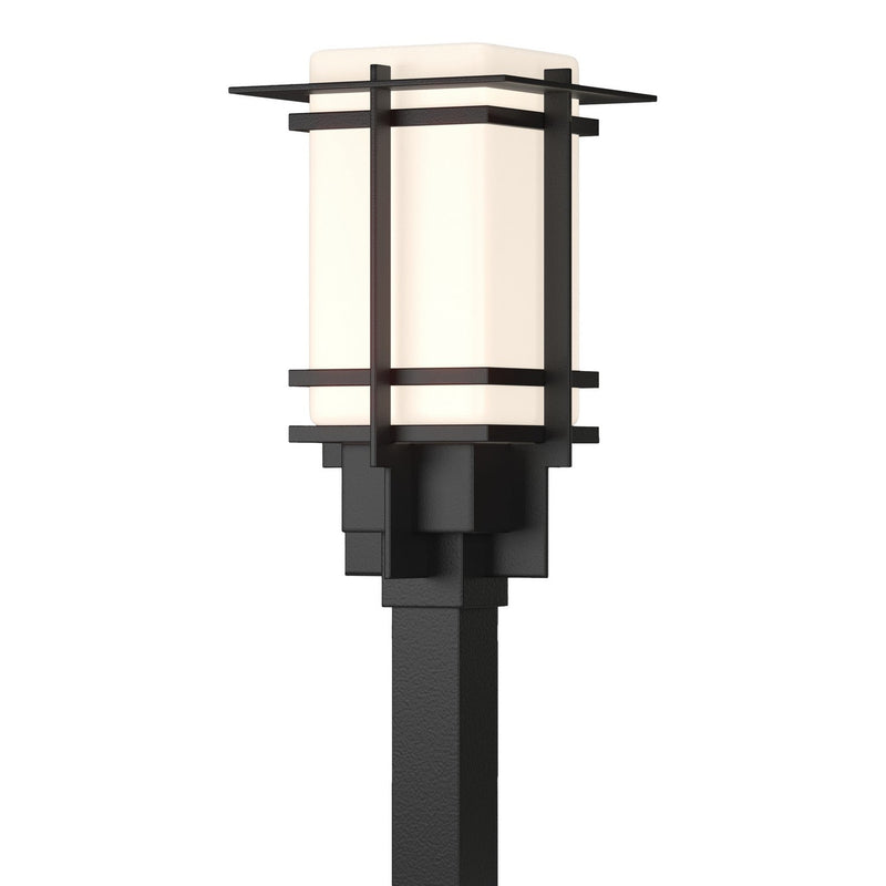 Hubbardton Forge - 346011-SKT-80-GG0076 - One Light Outdoor Post Mount - Tourou - Coastal Black