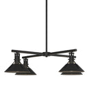 Hubbardton Forge - 364210-SKT-MULT-80 - Four Light Outdoor Pendant - Henry - Coastal Black