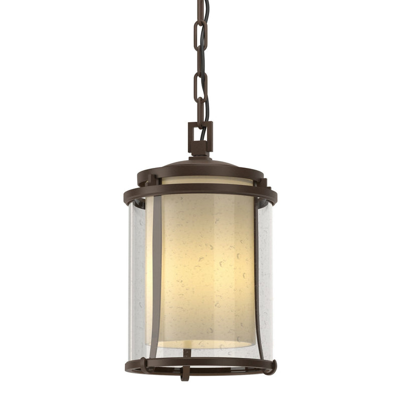 Hubbardton Forge - 365610-SKT-75-ZS0297 - One Light Outdoor Ceiling Fixture - Meridian - Coastal Bronze