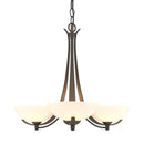 Hubbardton Forge - 101260-SKT-20-GG0136 - Three Light Chandelier - Aegis - Natural Iron