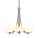 Hubbardton Forge - 101260-SKT-82-GG0136 - Three Light Chandelier - Aegis - Vintage Platinum