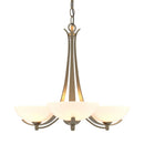 Hubbardton Forge - 101260-SKT-84-GG0136 - Three Light Chandelier - Aegis - Soft Gold