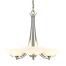 Hubbardton Forge - 101260-SKT-85-GG0136 - Three Light Chandelier - Aegis - Sterling