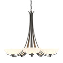 Hubbardton Forge - 101261-SKT-20-GG0123 - Five Light Chandelier - Aegis - Natural Iron