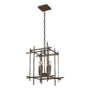 Hubbardton Forge - 101315-SKT-05 - Four Light Chandelier - Tura - Bronze
