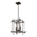 Hubbardton Forge - 101315-SKT-14 - Four Light Chandelier - Tura - Oil Rubbed Bronze