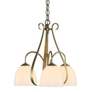 Hubbardton Forge - 101441-SKT-86-GG0001 - Three Light Chandelier - Sweeping Taper - Modern Brass