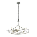 Hubbardton Forge - 101620-SKT-82 - Six Light Chandelier - Wisp - Vintage Platinum