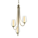 Hubbardton Forge - 103033-SKT-84-ZS0354 - Three Light Chandelier - Flora - Soft Gold