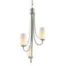Hubbardton Forge - 103033-SKT-85-GG0303 - Three Light Chandelier - Flora - Sterling