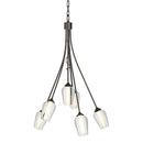 Hubbardton Forge - 103043-SKT-14-ZS0354 - Six Light Chandelier - Flora - Oil Rubbed Bronze