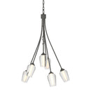 Hubbardton Forge - 103043-SKT-20-ZS0354 - Six Light Chandelier - Flora - Natural Iron