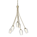 Hubbardton Forge - 103043-SKT-84-ZS0354 - Six Light Chandelier - Flora - Soft Gold