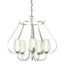 Hubbardton Forge - 103045-SKT-85-ZS0354 - Five Light Chandelier - Flora - Sterling