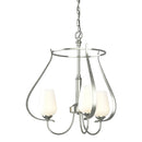 Hubbardton Forge - 103047-SKT-85-GG0303 - Three Light Chandelier - Flora - Sterling