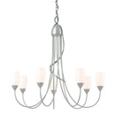 Hubbardton Forge - 103049-SKT-82-GG0444 - Seven Light Chandelier - Flora - Vintage Platinum