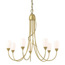 Hubbardton Forge - 103049-SKT-86-GG0444 - Seven Light Chandelier - Flora - Modern Brass