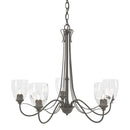 Hubbardton Forge - 103063-SKT-07-LL0083 - Five Light Chandelier - Trellis - Dark Smoke