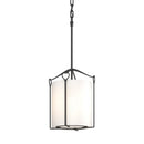 Hubbardton Forge - 104060-SKT-10-GG0137 - One Light Mini Pendant - Bow - Black