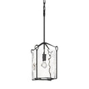 Hubbardton Forge - 104060-SKT-10-LL0137 - One Light Mini Pendant - Bow - Black